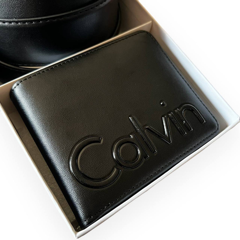 طقم حزام ومحفظة ck