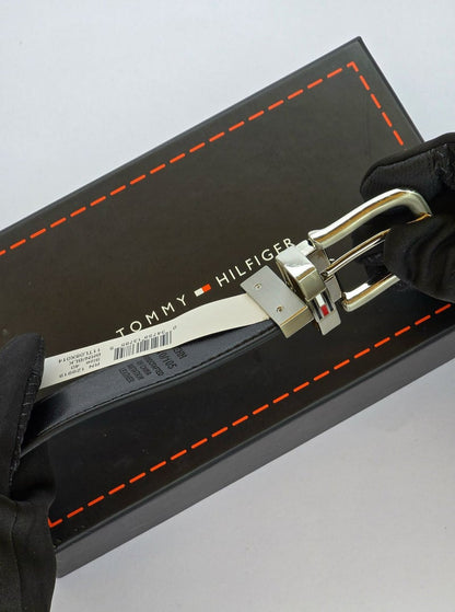 طقم حزام ومحفظة Tommy