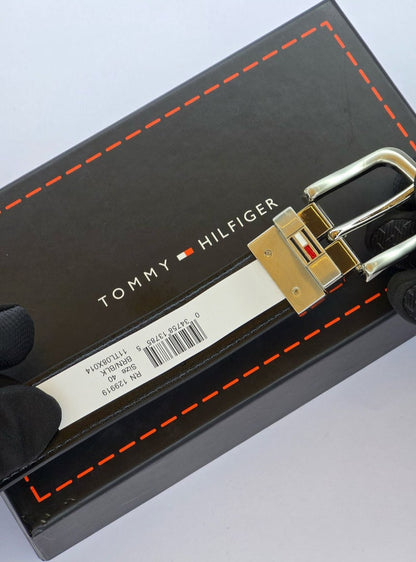 طقم حزام ومحفظة Tommy