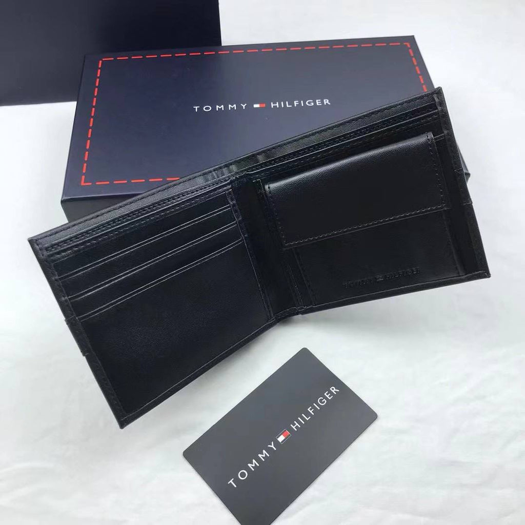 طقم حزام ومحفظة Tommy