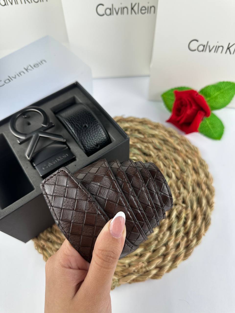 طقم 2 حزام وتوكة