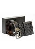 طقم حزام ومحفظة Coach - Reem Store