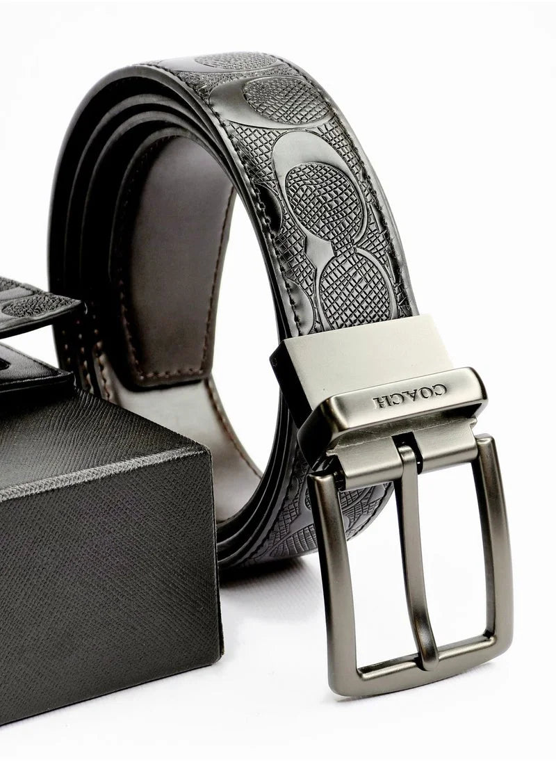 طقم حزام ومحفظة Coach