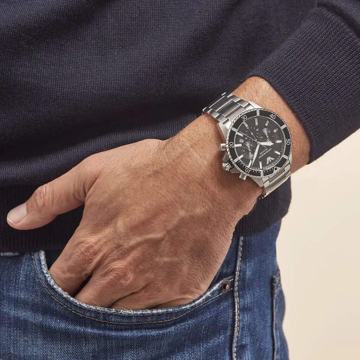 ساعة امبوريو ارماني للرجال AR11360