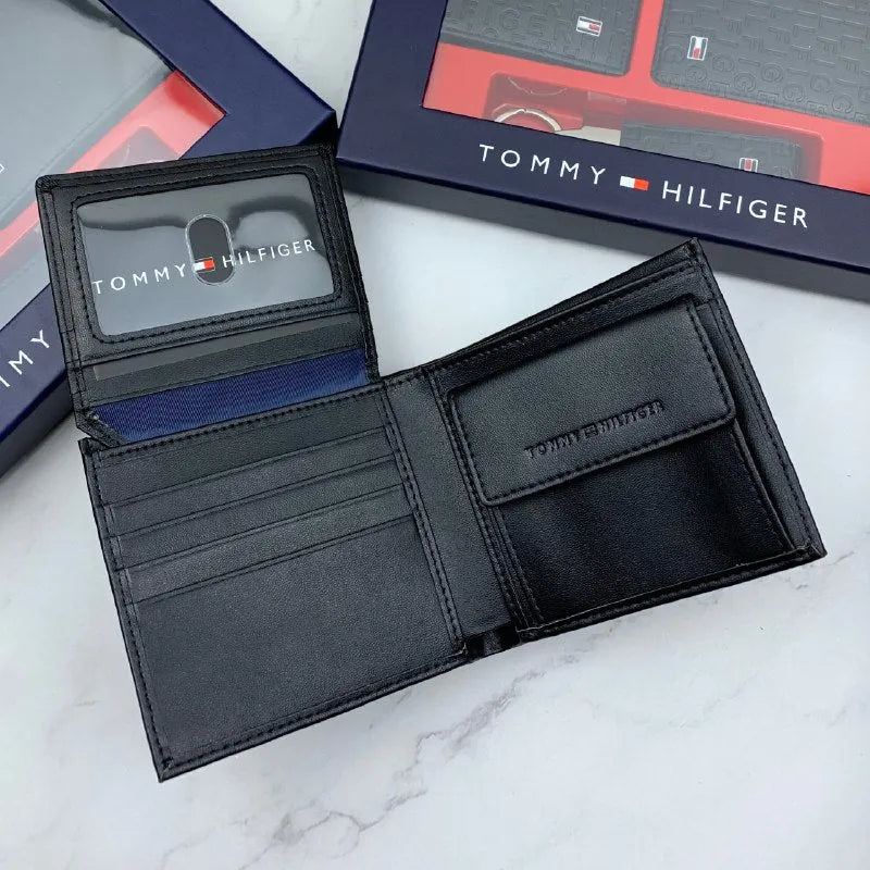 محفظة وكراتة وميدالية Tommy - Reem Store