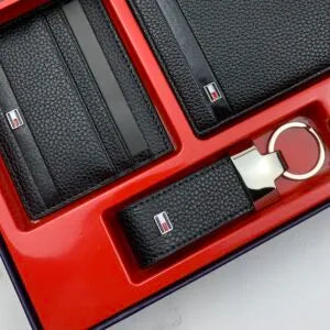 محفظة وكراتة وميدالية Tommy - Reem Store