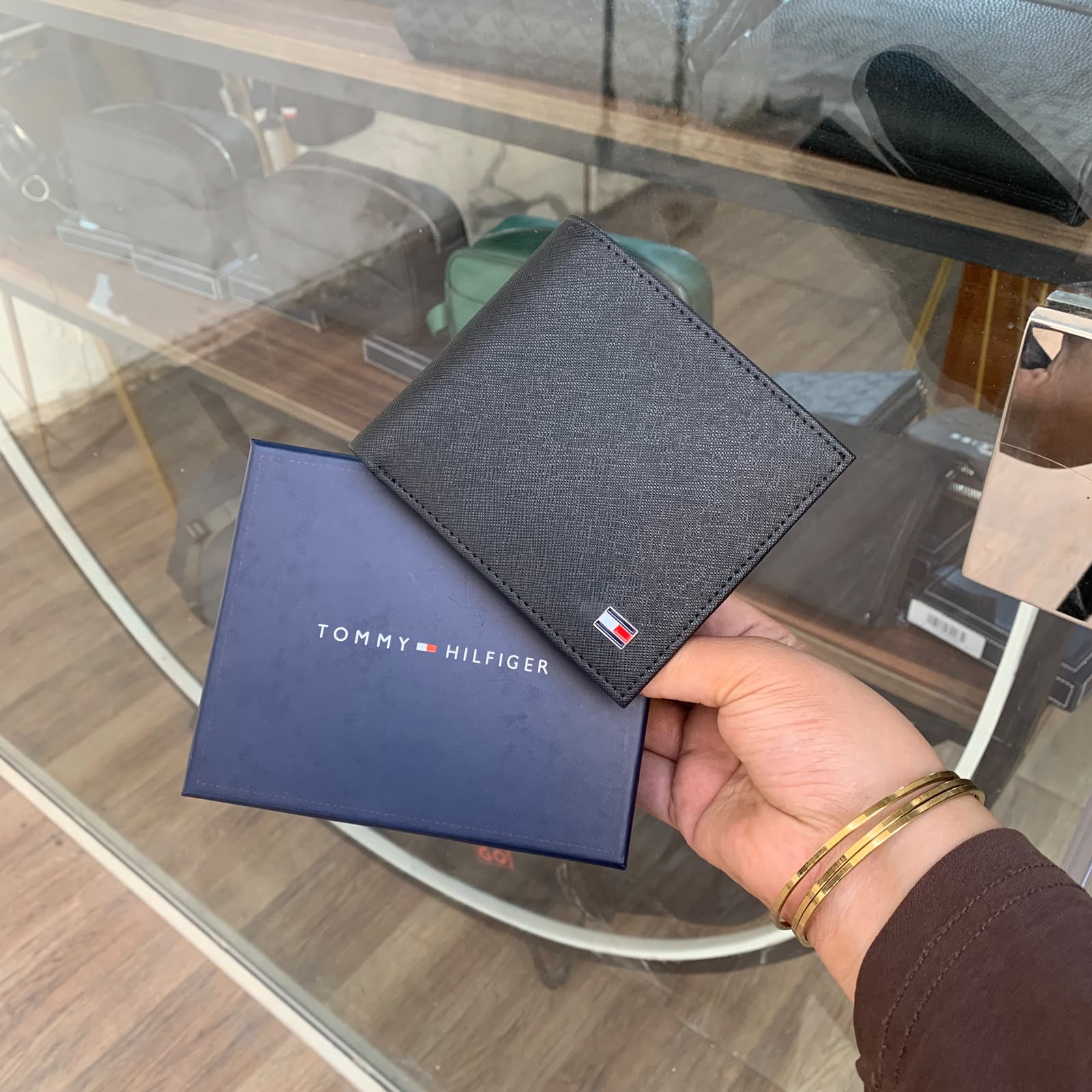 Wallet leather TM 4