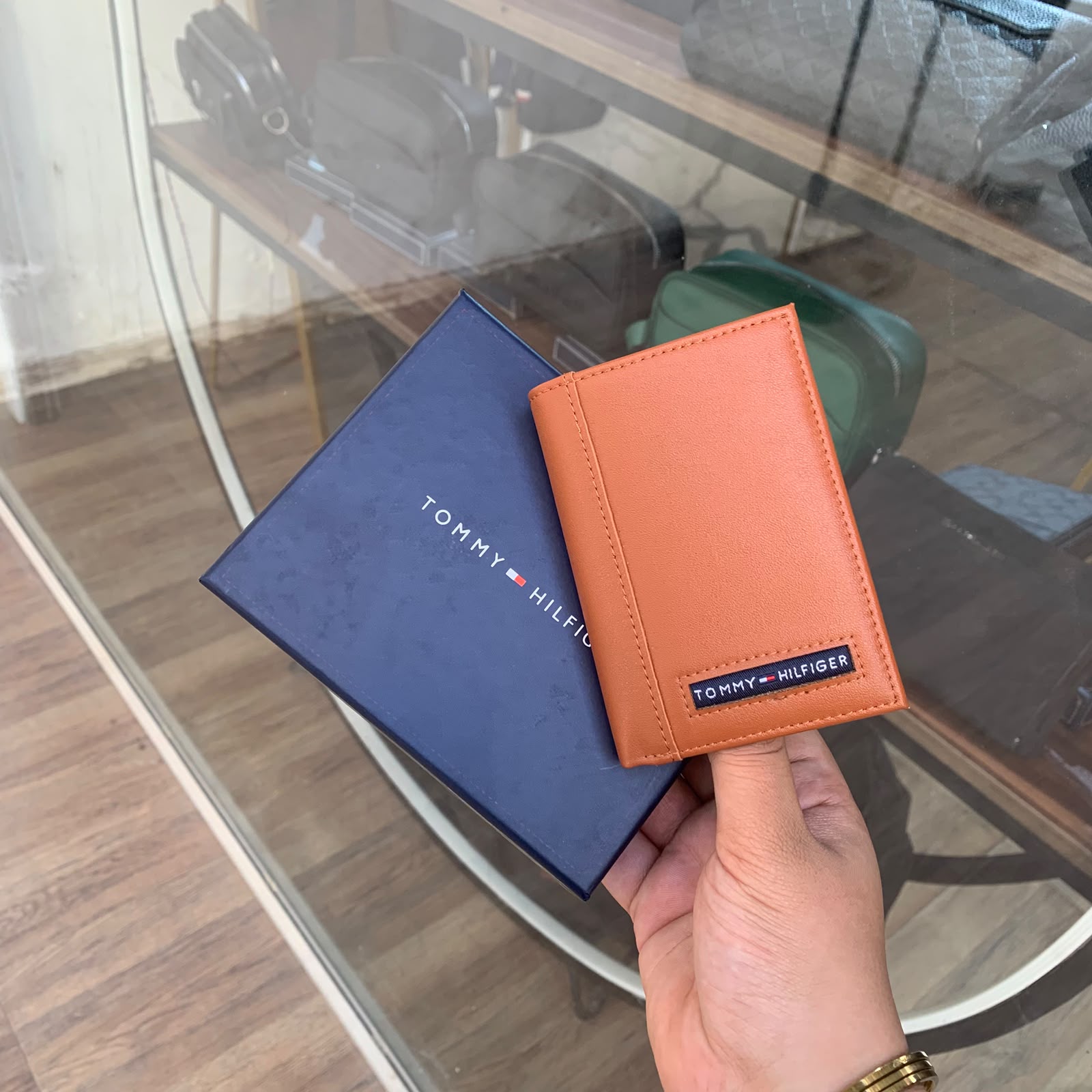Wallet leather TM 8