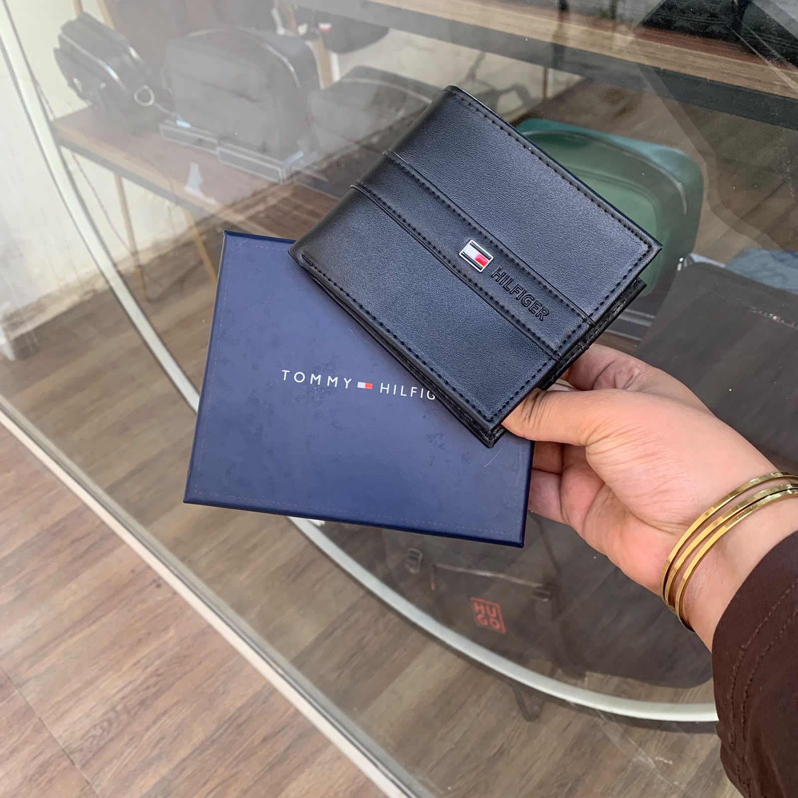 Wallet leather TM 1