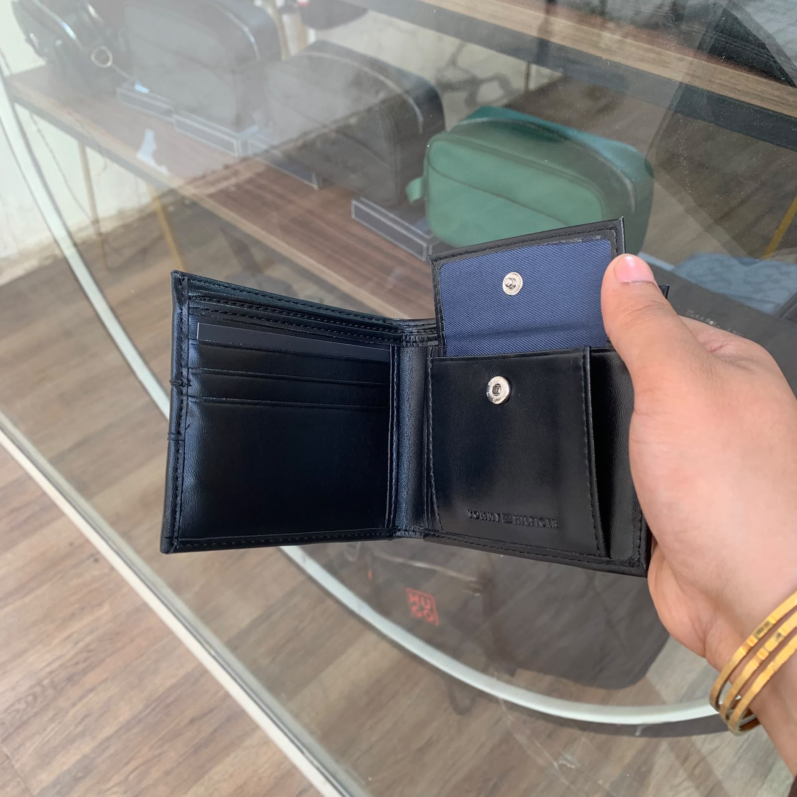 Wallet leather TM 1