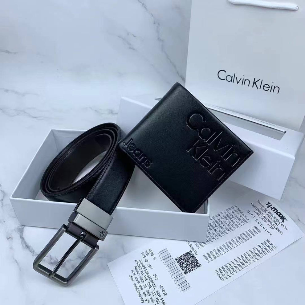 Set Belt and wallet CK