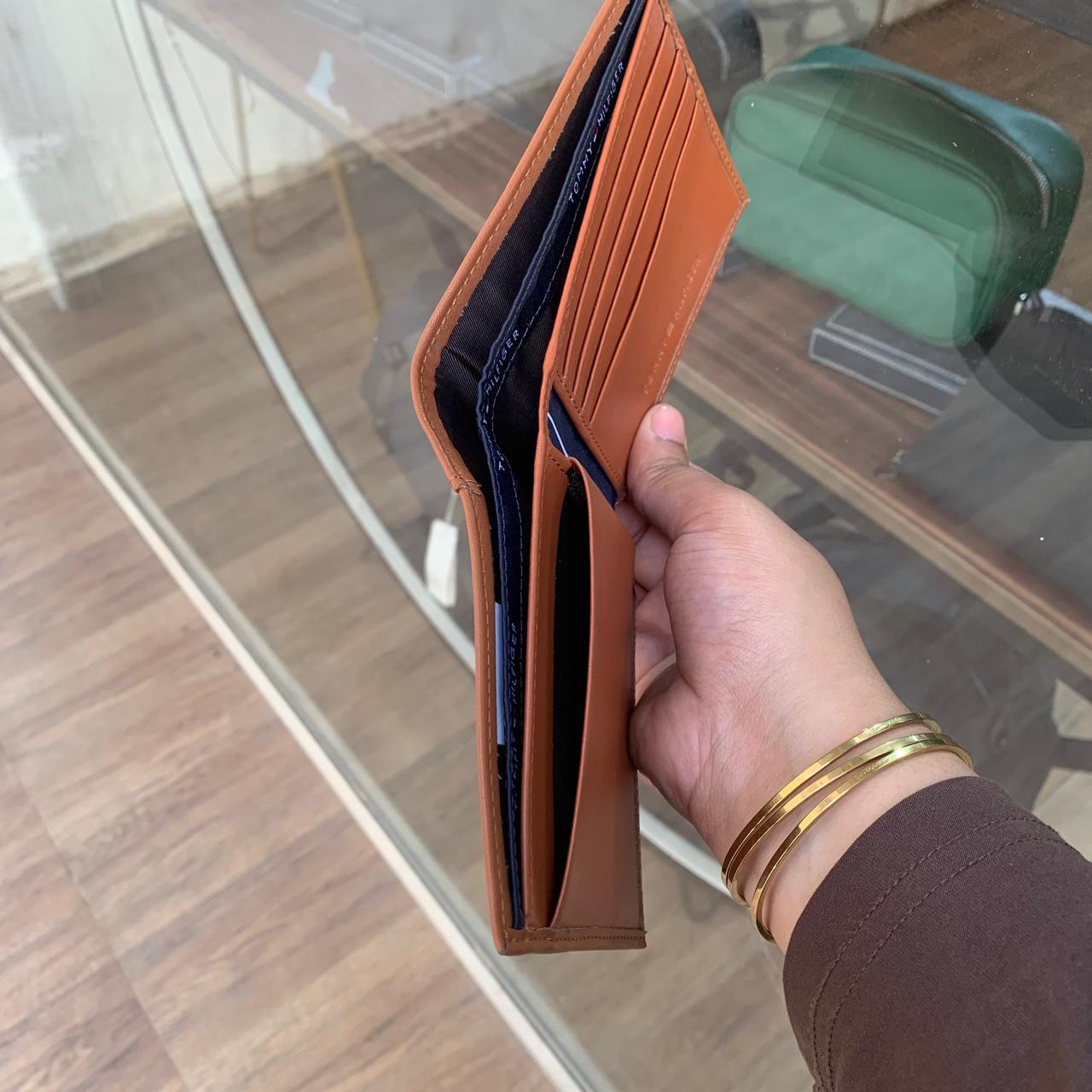 Wallet leather TM 7
