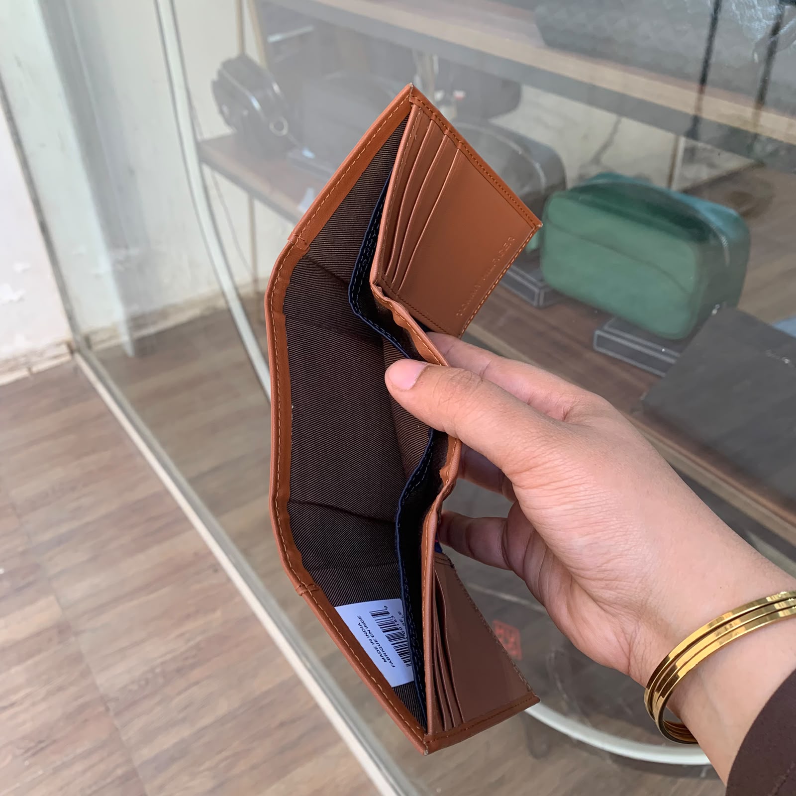 Wallet leather TM 8